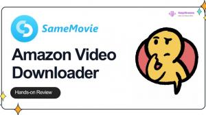 [2026 Update] SameMovie Amazon Video Downloader: Hands-on Review